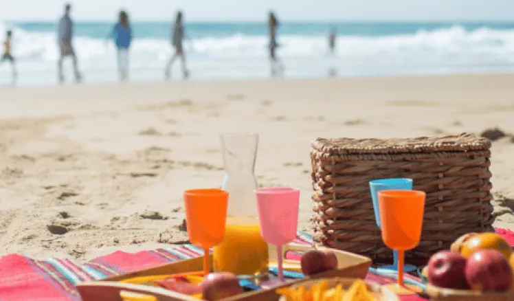 Ideas de comida para llevar a la playa